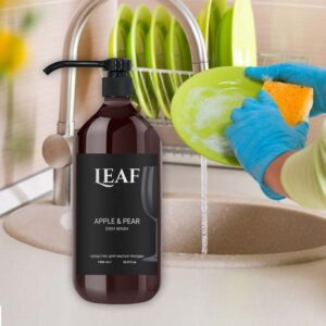 Средство для посуды LEAF 1000 мл Яблоко и Груша