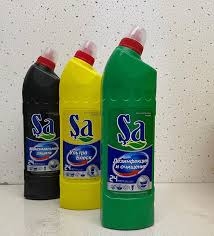 SA моющее средство для твердых поверхностей 1 л ЧЁРНЫЙ