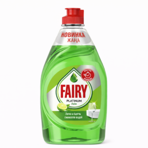 Средство для мытья посуды Fairy Platinum Лимон и лайм, 430 мл