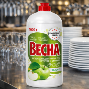 «ВЕСНА» Средство для мытья посуды Яблоко, 1000 мл