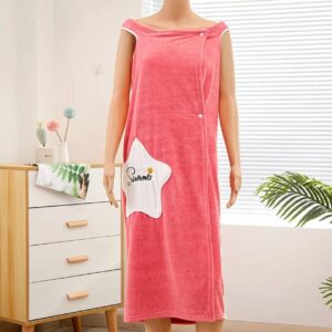 Банный комплект (красный)