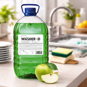 "Washer-D" гель для мытья посуды с ароматом яблока  5 л